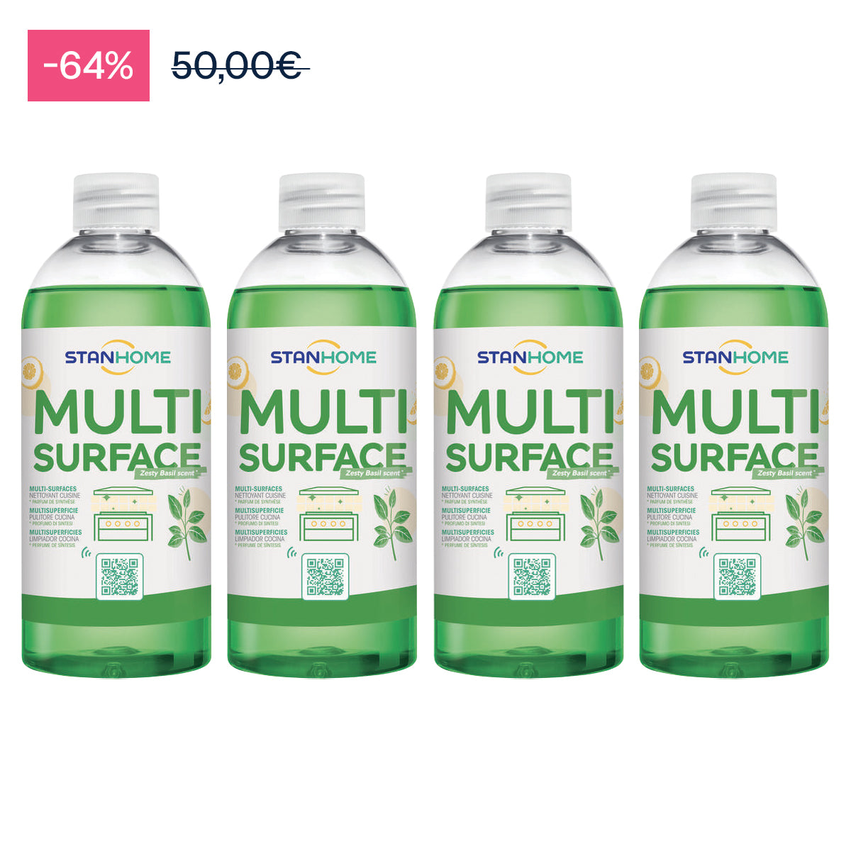 4X MULTISURFACE ZESTY BASIL