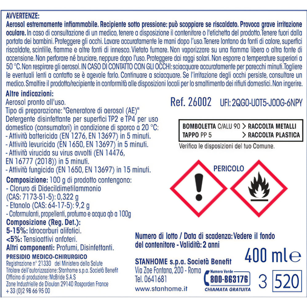 FIRST MATE PULIT. DISINF. 400 ml.