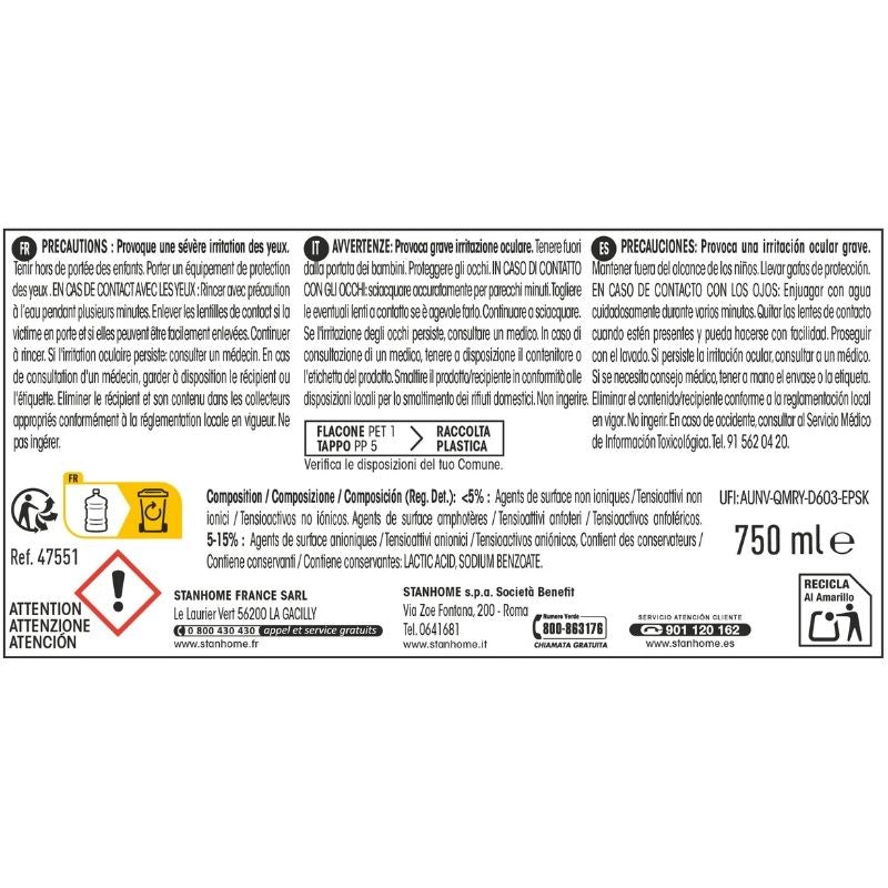 BABY DISHWASHING 750 ML