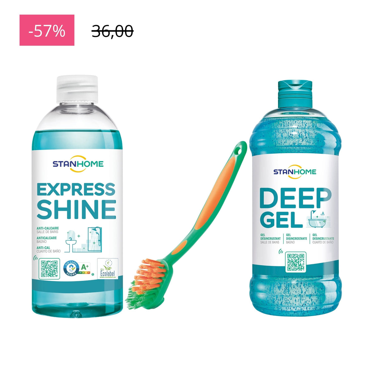 DEEP GEL+MY BRUSH+EXPRESS SHINE