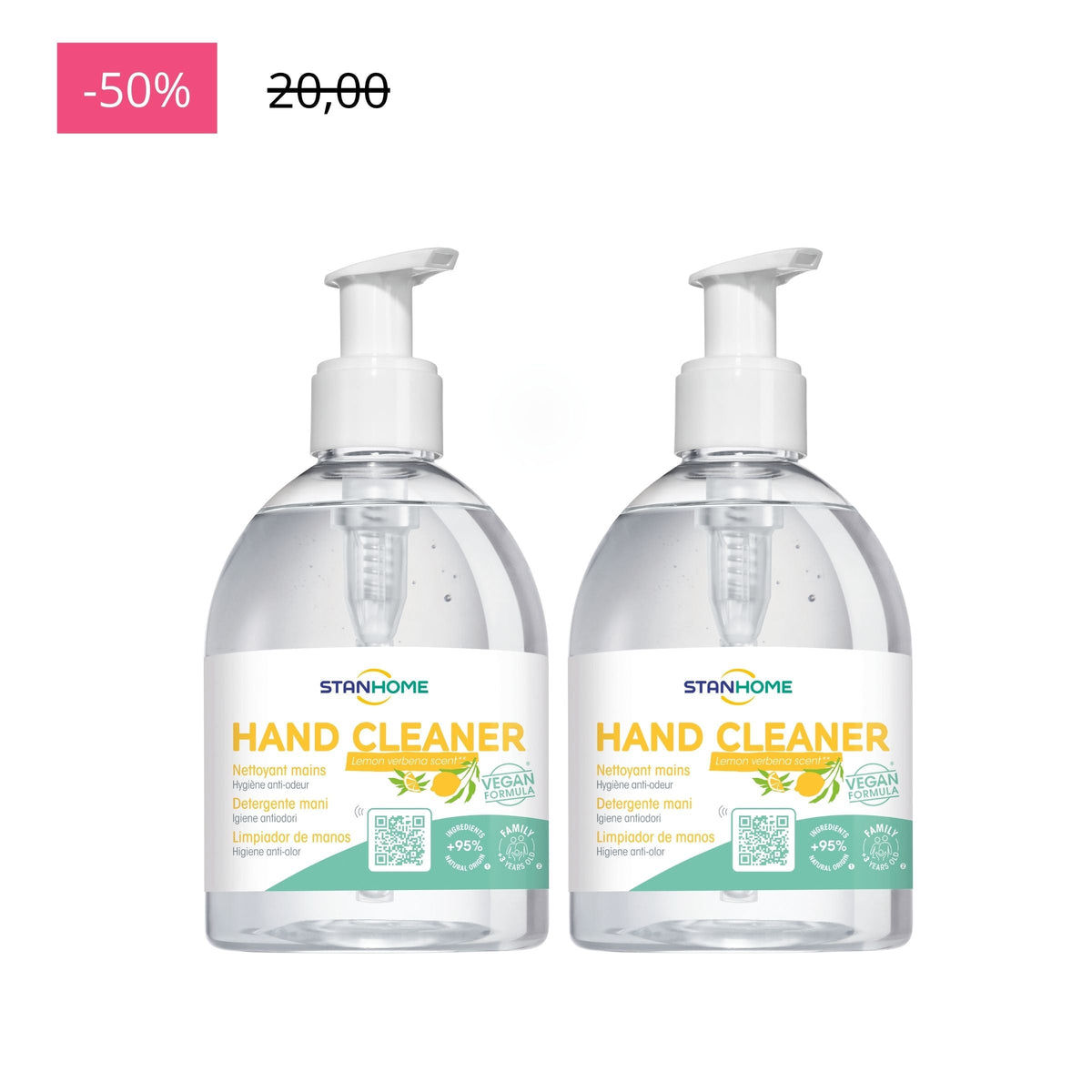 2X HAND CLEANER VERBENA E