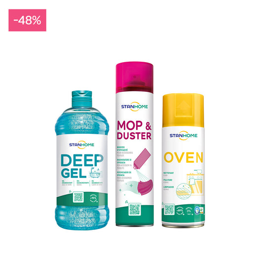 3X MOP&DUSTER,OVEN,DEEP GEL