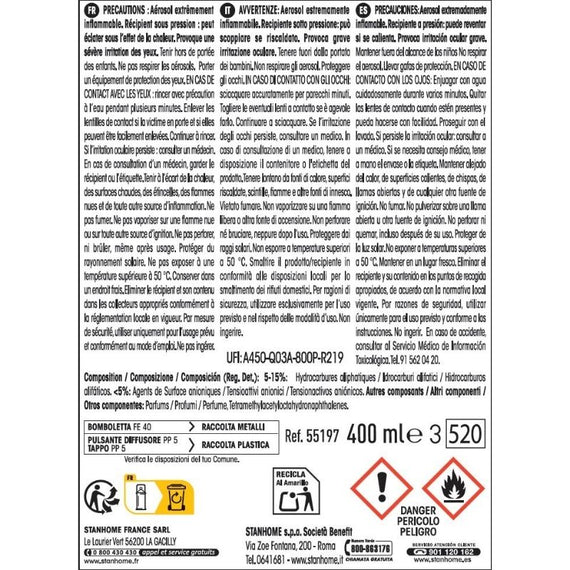 DUST CLEANER 4 IN 1  400ML - Stanhome - 3