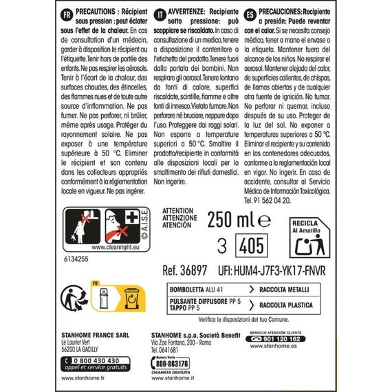 AIR SPRAY LIMONE-VERBENA - Stanhome - 2