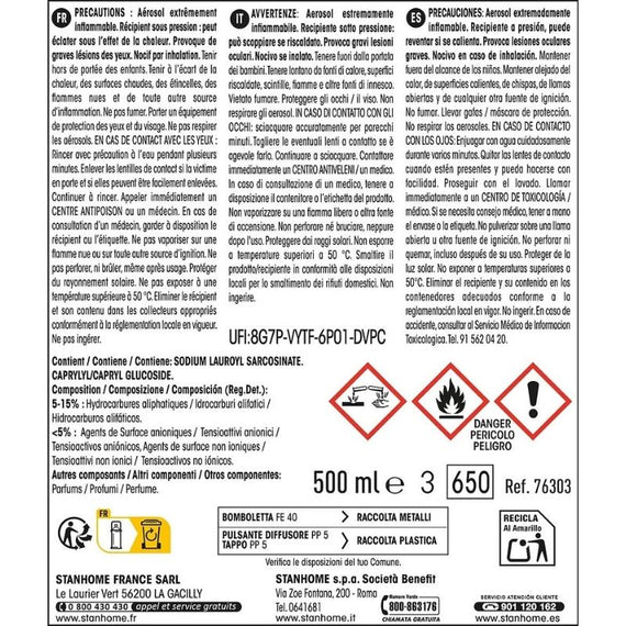 CARPET CLEANER 500 ML - Stanhome - 3