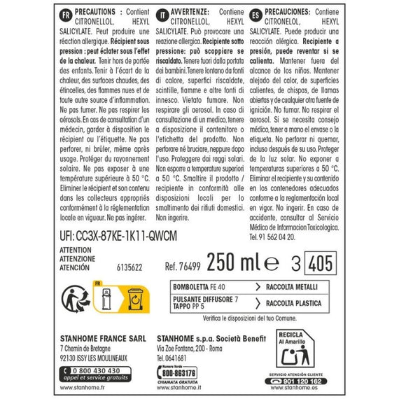 ANTI ODOR SPRAY  250ML - Stanhome - 3