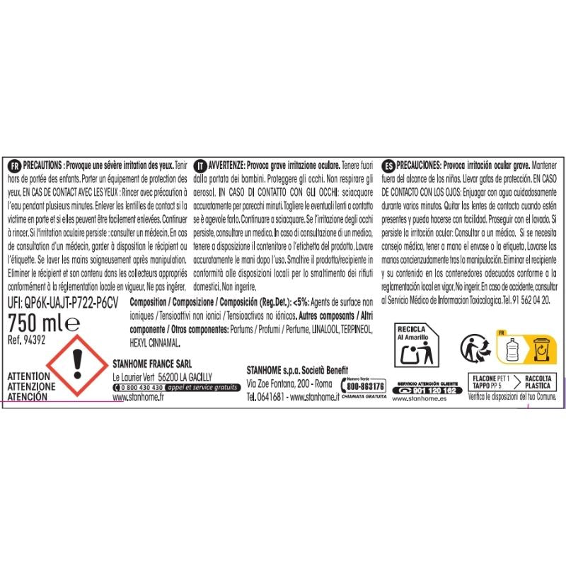 SURFACE CLEANER 750ML