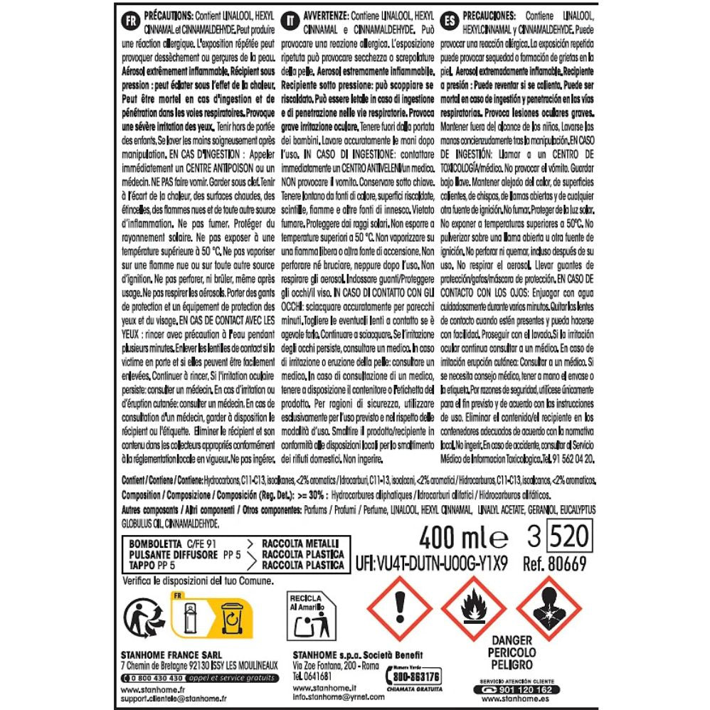 DUST CLEANER 4 IN 1  400ML