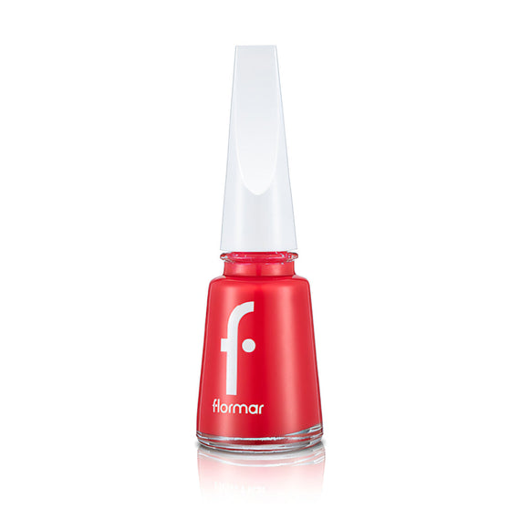 NAIL ENAMEL 377 Red Coral 11 ML - Flormar - 1