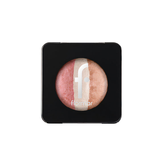 BAKED BLUSH-ON 53 PINKY TRIO 4 GR - Flormar - 2