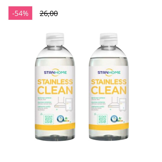 2X STAINLESS CLEANER 500 ML - Stanhome - 1