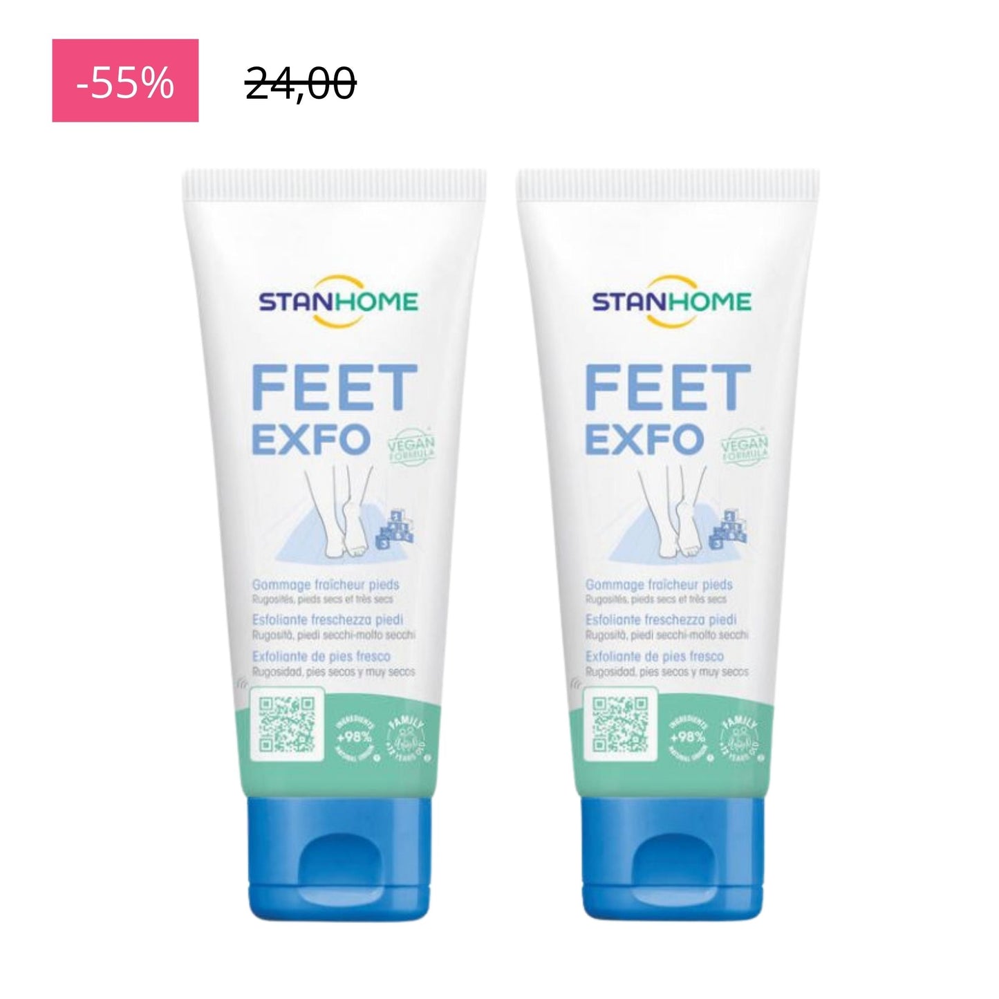 2X FEET EXFO 75 ML