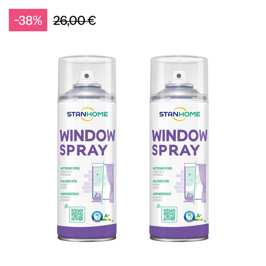 2X WINDOW SPRAY 400 ML - Stanhome