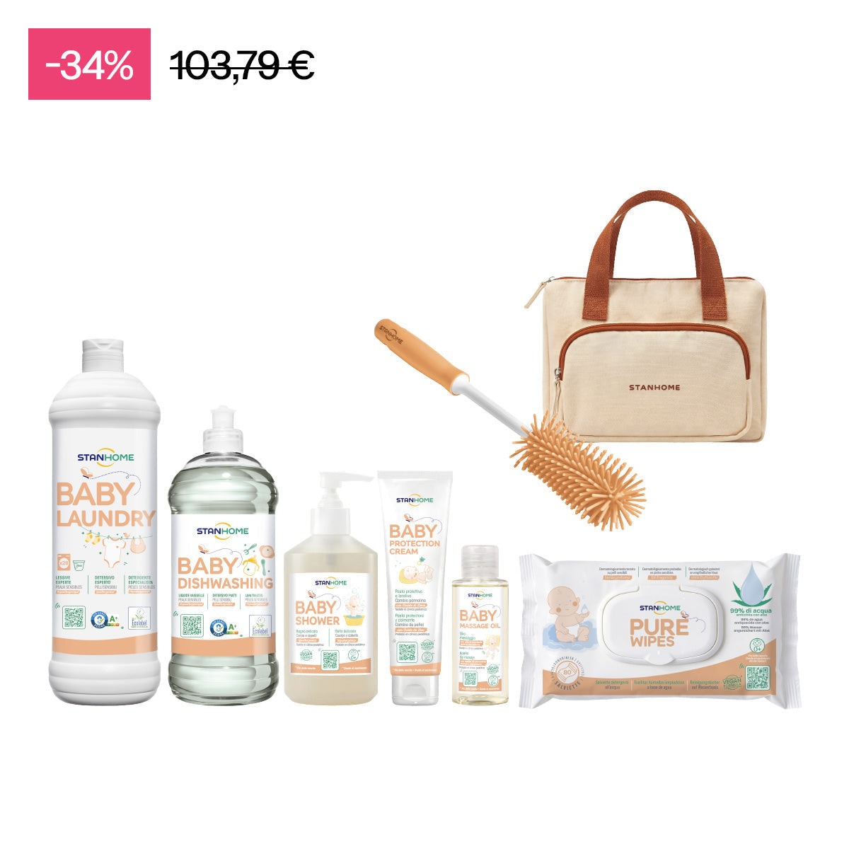 SET BABY COMPLETO+POCHETTE