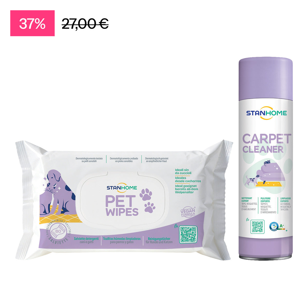 CARPET CLEANER+WIPES