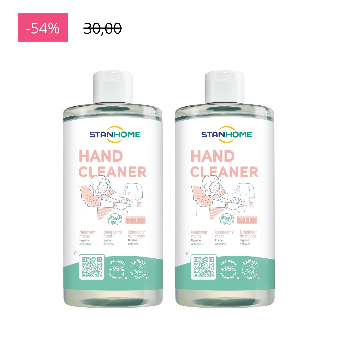 2X HAND CLEANER REFILL13,90¤