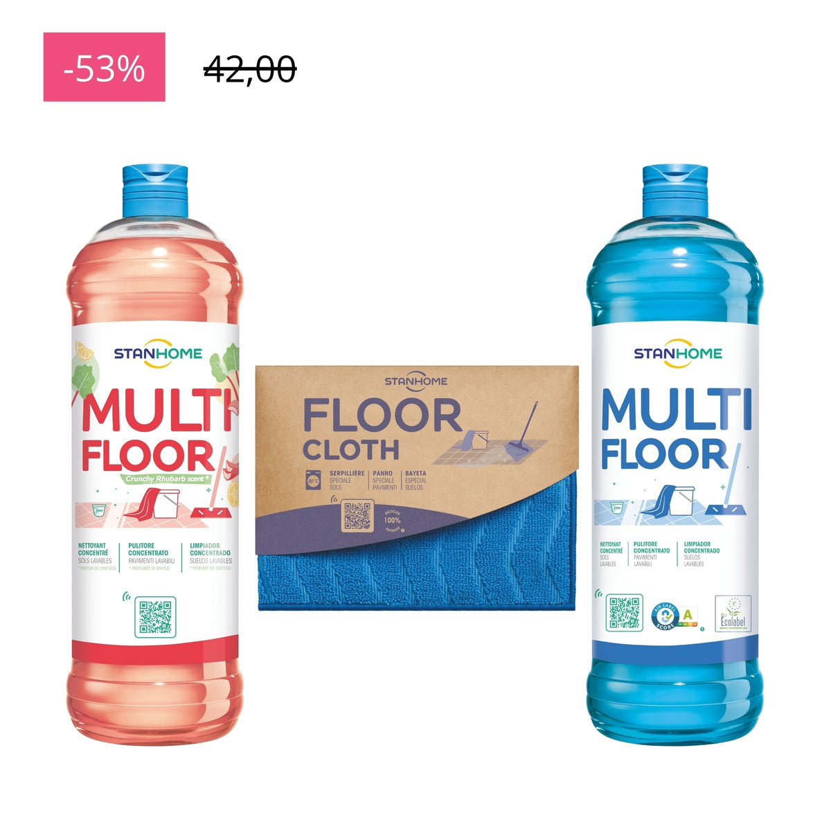 2X MULTI FLOOR+FLOOR CLOTH