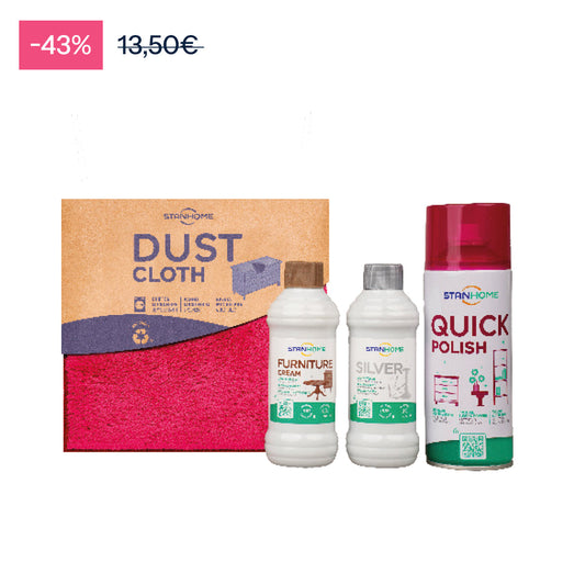 3X FURNITURE, SILVER, DUST CLOTH, QUICK POLISH