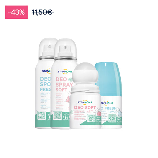 2X DEO SPRAY E DEO ROLL ON