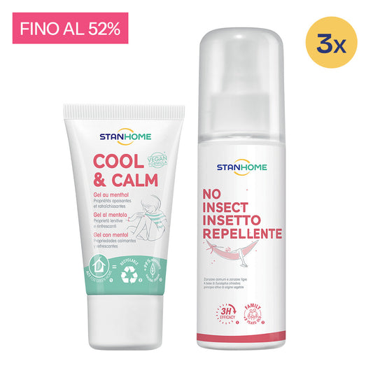 3X NO INSECT & COOL E CALM - Stanhome